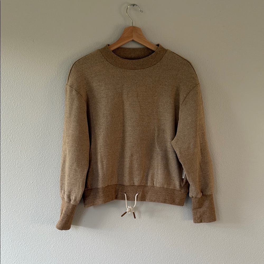Varley Edith Rib Pique Sweatshirt
